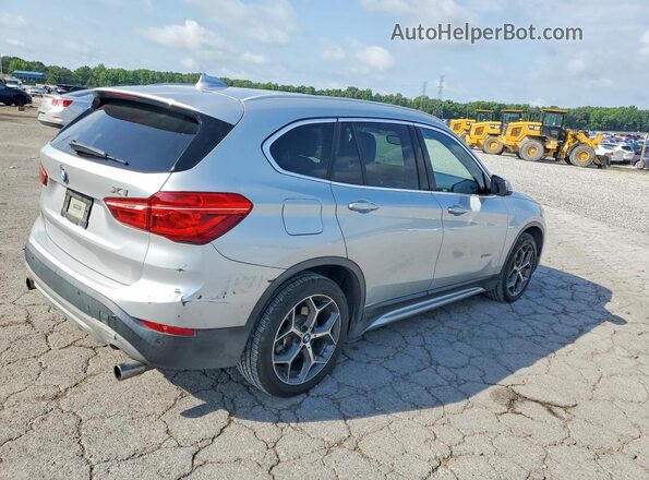 WBXHU7C30H5H34986 2017 BMW X1 Silver უკანა მარჯვენა