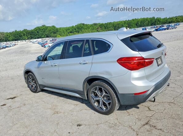 WBXHU7C30H5H34986 2017 BMW X1 Silver უკანა მარცხენა