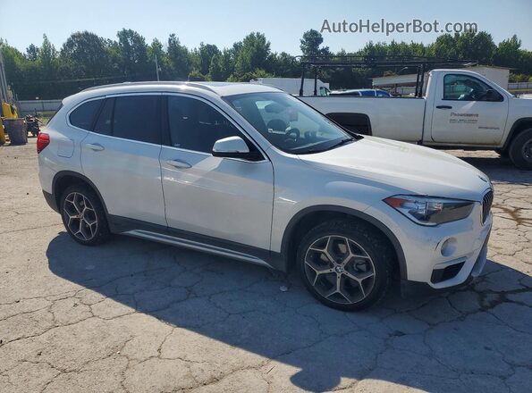 WBXHU7C31J3F04553 2018 BMW X1 White Առջևի աջ