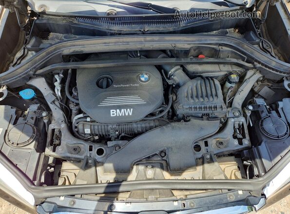 WBXHU7C35H5H37964 2017 BMW X1 Black Rear interior view