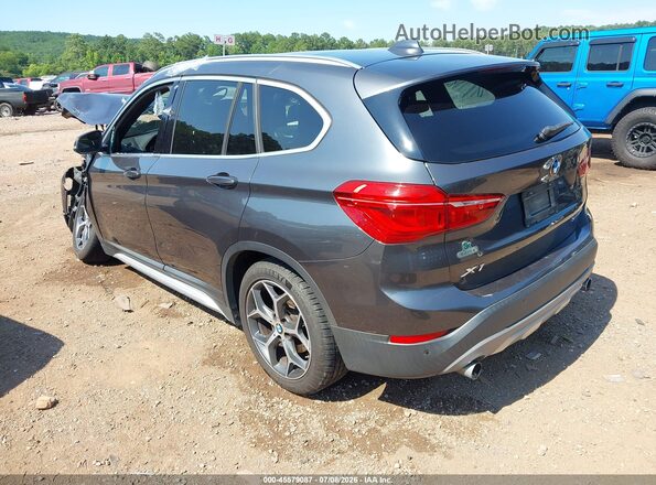 WBXHU7C38J5L06571 2018 BMW X1 Gray Հետևի ձախ