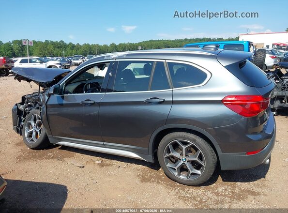 WBXHU7C38J5L06571 2018 BMW X1 Gray 