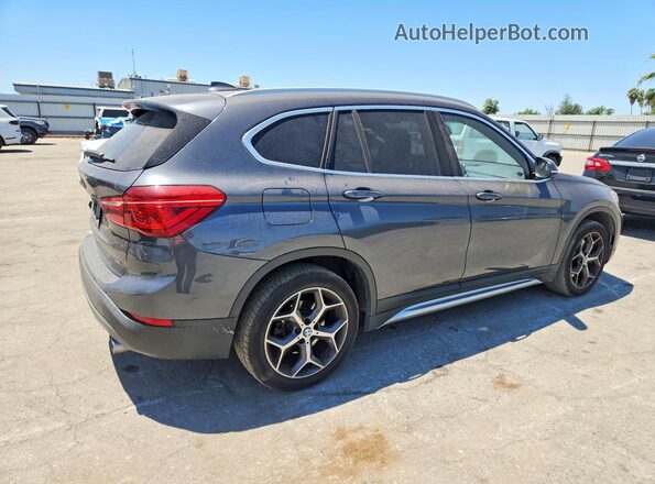 WBXHU7C39J3H43459 2018 BMW X1 Black Задня права чверть