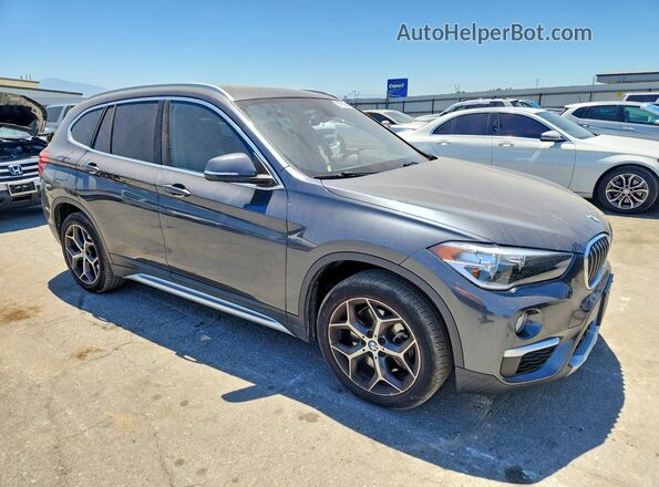WBXHU7C39J3H43459 2018 BMW X1 Black Передня права чверть