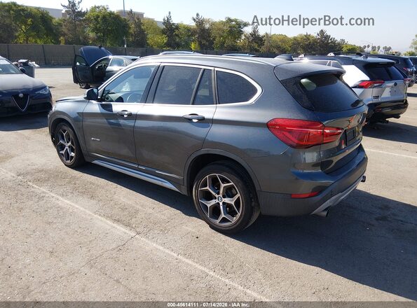 WBXHU7C39J5H43109 2018 BMW X1 Gray Задня ліва чверть