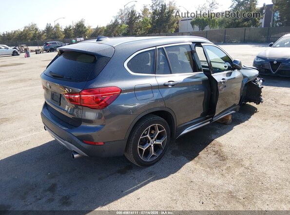 WBXHU7C39J5H43109 2018 BMW X1 Gray Задня права чверть