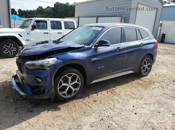 WBXHU7C39J5H45281 2018 BMW X1 Blue 