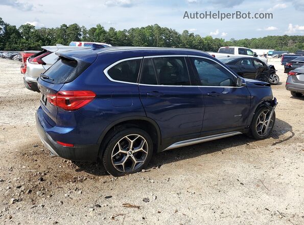 WBXHU7C39J5H45281 2018 BMW X1 Blue 