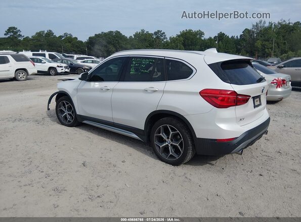 WBXHU7C50K3H45362 2019 BMW X1 Белый Задняя левая четверть