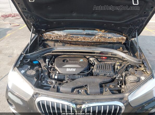 WBXHU7C52K5L10974 2019 BMW X1 Black Հետևի տեսք