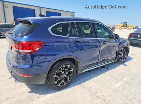 WBXJG7C01L5R91921 2020 BMW X1 Blue Rear right