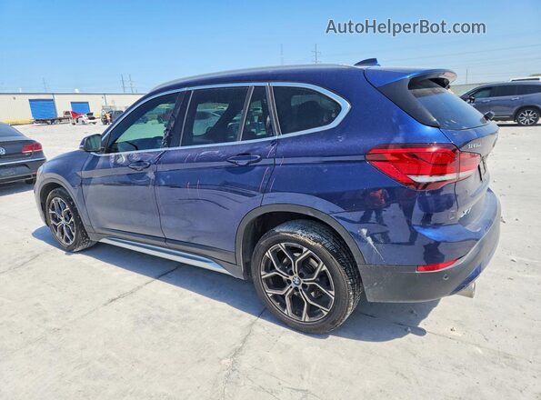 WBXJG7C01L5R91921 2020 BMW X1 Blue Rear left