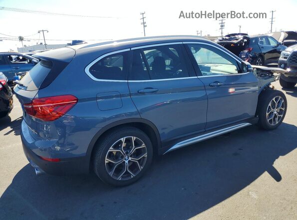 WBXJG7C01M3M74177 2021 BMW X1 Gray Rear right