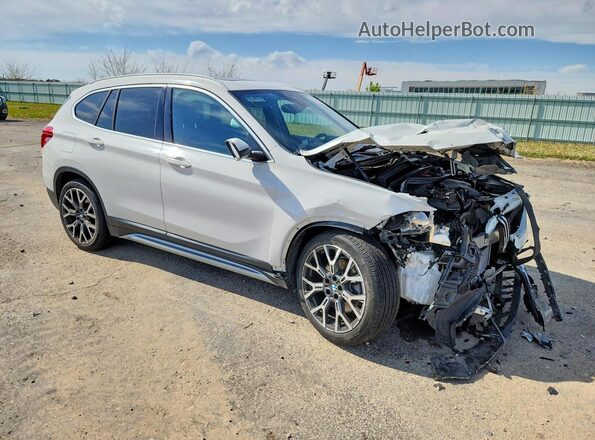 WBXJG7C01M5S25589 2021 BMW X1 White წინა მარჯვენა