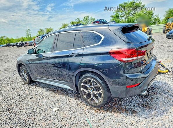 WBXJG7C01M5S77109 2021 BMW X1 Black Հետևի ձախ