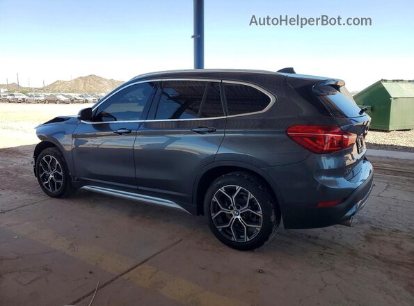 WBXJG7C01N5U52444 2022 BMW X1 Gray Задня ліва чверть