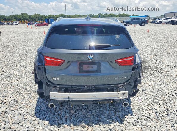 WBXJG7C02L5P23802 2020 BMW X1 Charcoal უკანა ხედი