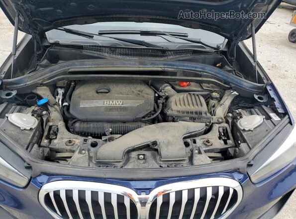 WBXJG7C04L5R28778 2020 BMW X1 Blue უკანა სალონის ხედი