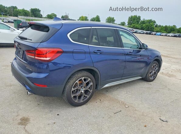 WBXJG7C04L5R28778 2020 BMW X1 Blue უკანა მარჯვენა