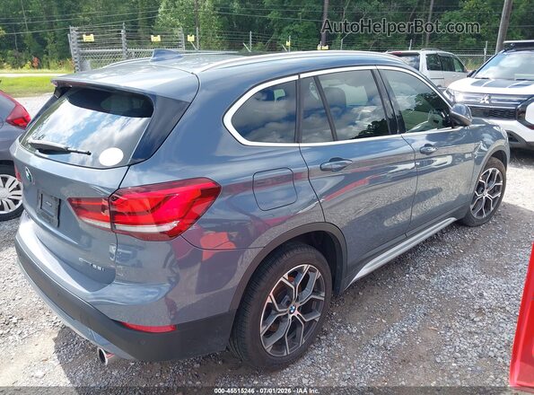 WBXJG7C06L5P25861 2020 BMW X1 Gray Rear right