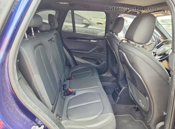 WBXJG7C07L5P29031 2020 BMW X1 Синий Вид задних сидений