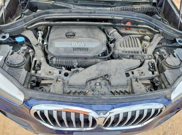 WBXJG7C07L5P29031 2020 BMW X1 Синий Вид задней части салона