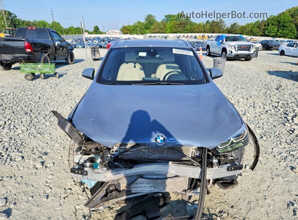 WBXJG7C07M5U22816 2021 BMW X1 Gray Widok z przodu