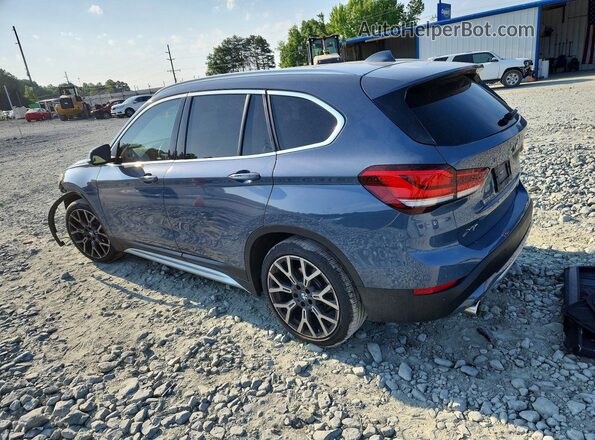 WBXJG7C07M5U22816 2021 BMW X1 Gray Tył lewy