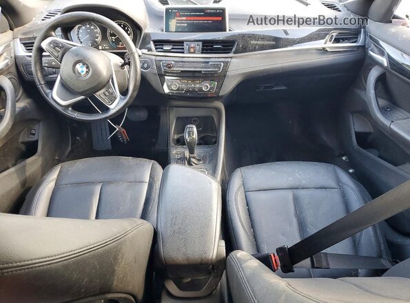 WBXJG7C0XM5T74003 2021 BMW X1 White წინა პანელის ხედი