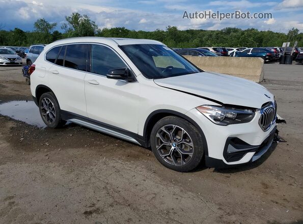 WBXJG9C01L5P78043 2020 BMW X1 White Przód prawy
