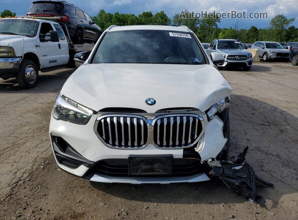 WBXJG9C01L5P78043 2020 BMW X1 White Widok z przodu