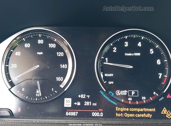 WBXJG9C01L5R28216 2020 BMW X1 Black უკანა სავარძლების ხედი