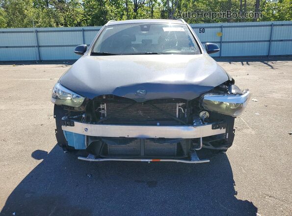WBXJG9C01M5S29430 2021 BMW X1 Gray Front view