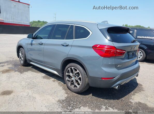WBXJG9C01M5T62270 2021 BMW X1 Light Blue Trasero izquierdo