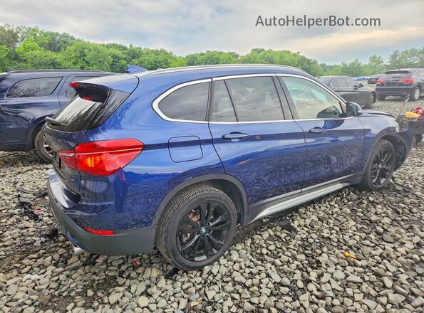 WBXJG9C06L5P62713 2020 BMW X1 Blue უკანა მარჯვენა