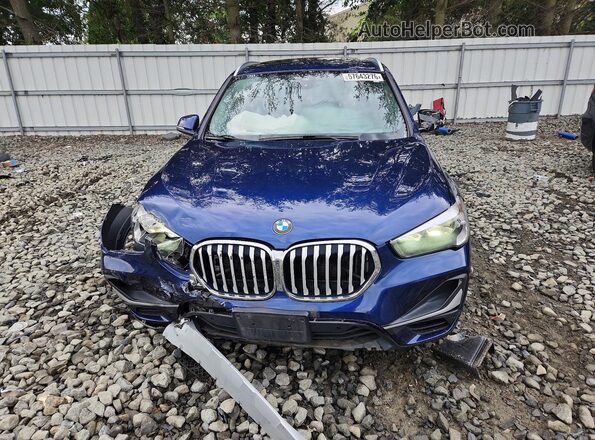 WBXJG9C06L5P62713 2020 BMW X1 Blue წინა ხედი