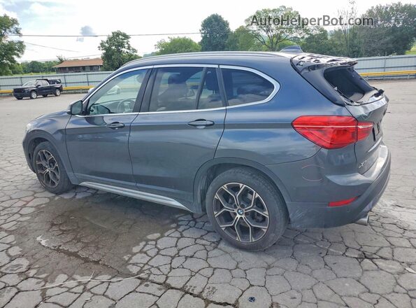 WBXJG9C06L5R69344 2020 BMW X1 Gray Հետևի ձախ
