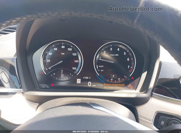WBXJG9C06M5S10002 2021 BMW X1 Blue უკანა სავარძლების ხედი