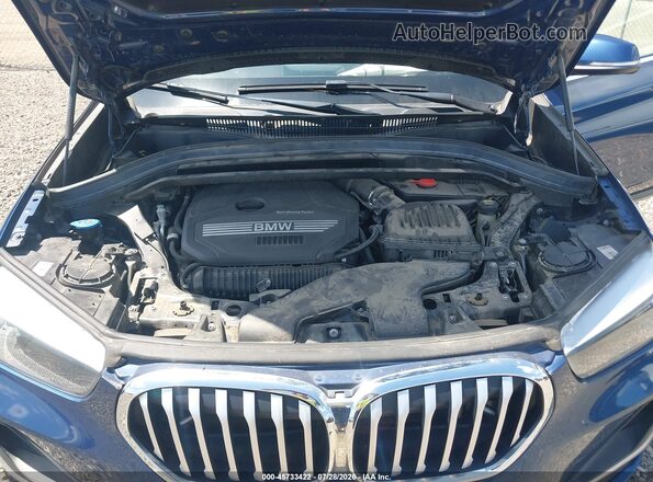 WBXJG9C06M5S10002 2021 BMW X1 Blue უკანა ხედი