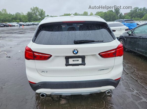 WBXJG9C06M5S54128 2021 BMW X1 White Rear view