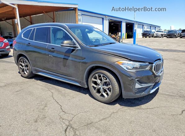 WBXJG9C07L5P85501 2020 BMW X1 Brown Առջևի աջ