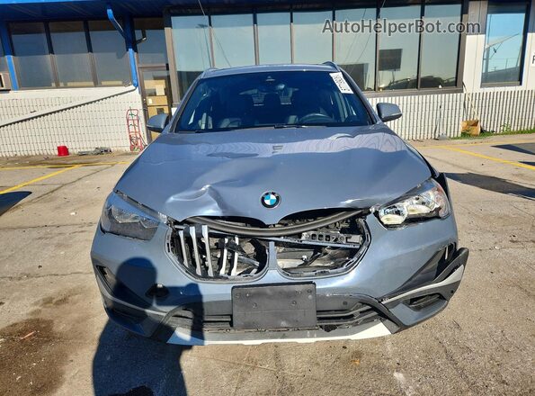 WBXJG9C07M3M76687 2021 BMW X1 Серый Вид спереди
