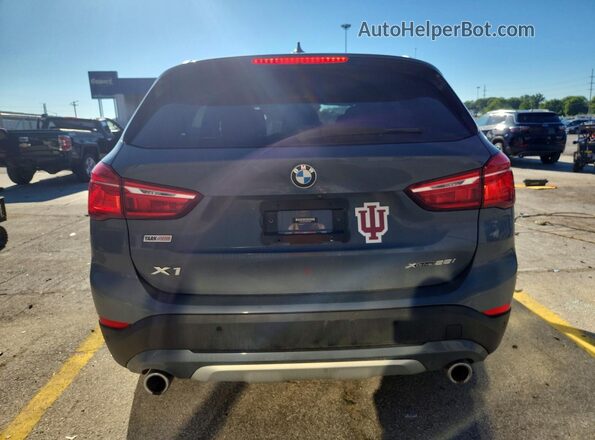 WBXJG9C07M3M76687 2021 BMW X1 Серый Вид сзади