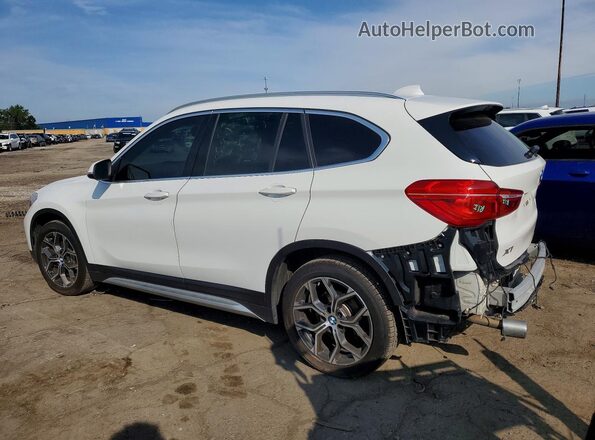 WBXJG9C07M5S73660 2021 BMW X1 Белый Задняя левая четверть