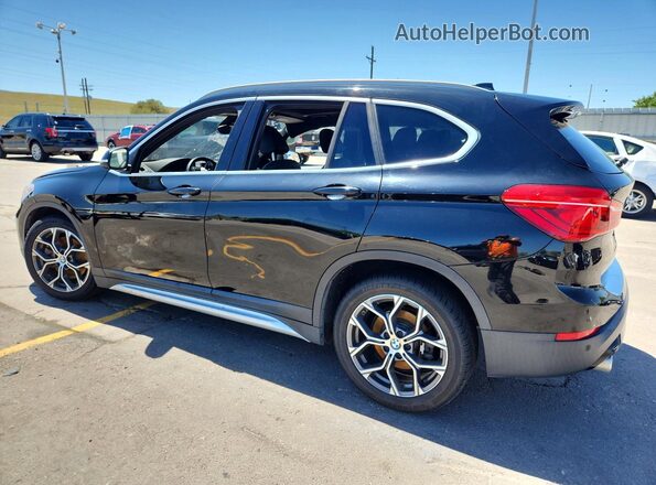 WBXJG9C09L5P92482 2020 BMW X1 Black Հետևի ձախ