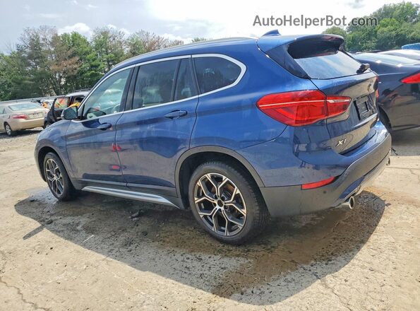 WBXJG9C0XM5T68911 2021 BMW X1 Blue Tył lewy