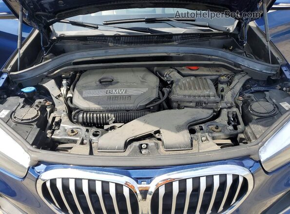 WBXJG9C0XM5T68911 2021 BMW X1 Blue Widok wnętrza z tyłu