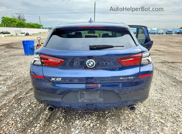 WBXYH9C02L5P54880 2020 BMW X2 Синий Вид сзади