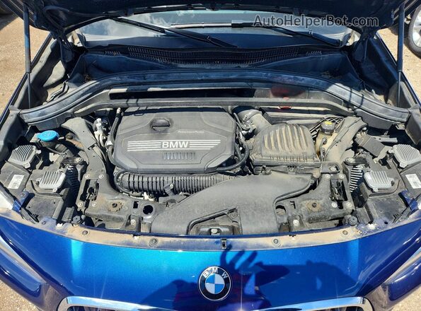WBXYJ1C04L5P71640 2020 BMW X2 Blue Սալոնի հետևի տեսք