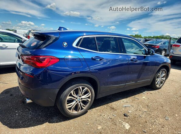 WBXYJ1C04L5P71640 2020 BMW X2 Blue Հետևի աջ